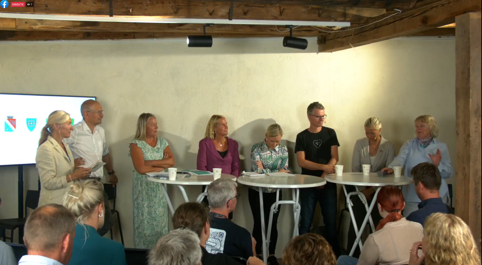 Paneldebatt; attraktive byer